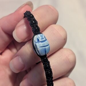 Egyptian Scarab Beetle Bracelet